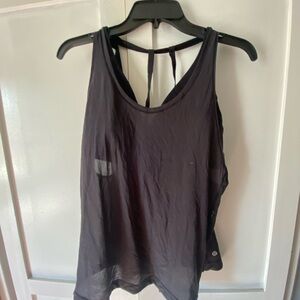 lululemon black tank top